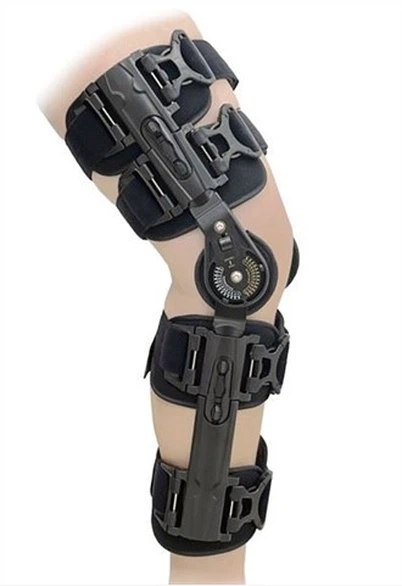 Telescopische Post OP-knieorthese